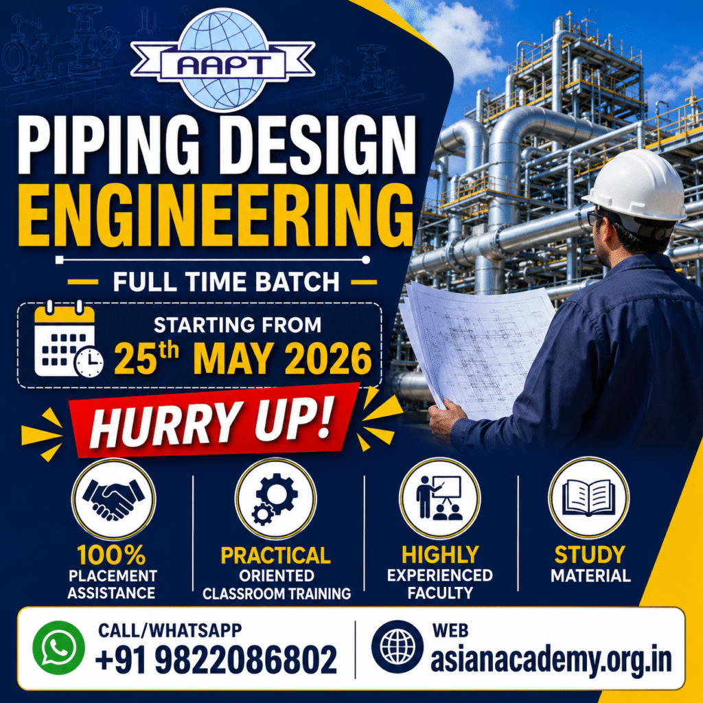 Piping Design Engineering Course in Pune